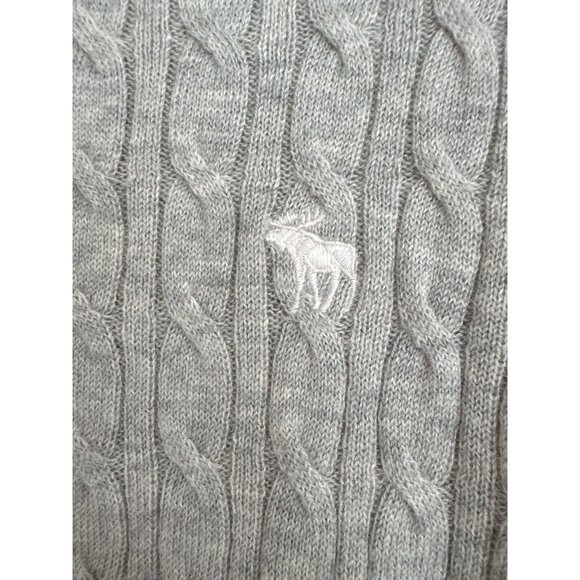 Abercrombie & fitch fine cable kit crewneck sweater - Picture 3 of 7